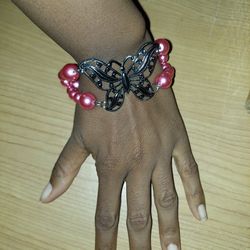 Pink Butterfly 🦋  Bracelet 