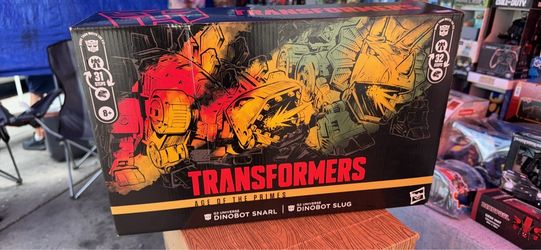 G2 Universe Dinobot Snarl & Slug (Slag) 2 Pack - Transformers: Age of the Primes