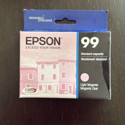 Original Epson 99 Light Magenta Ink Cartridge 