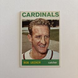 1964 Bob Uecker Topps Baseball Card #543  NR-MINT Centered High Number Cardinals