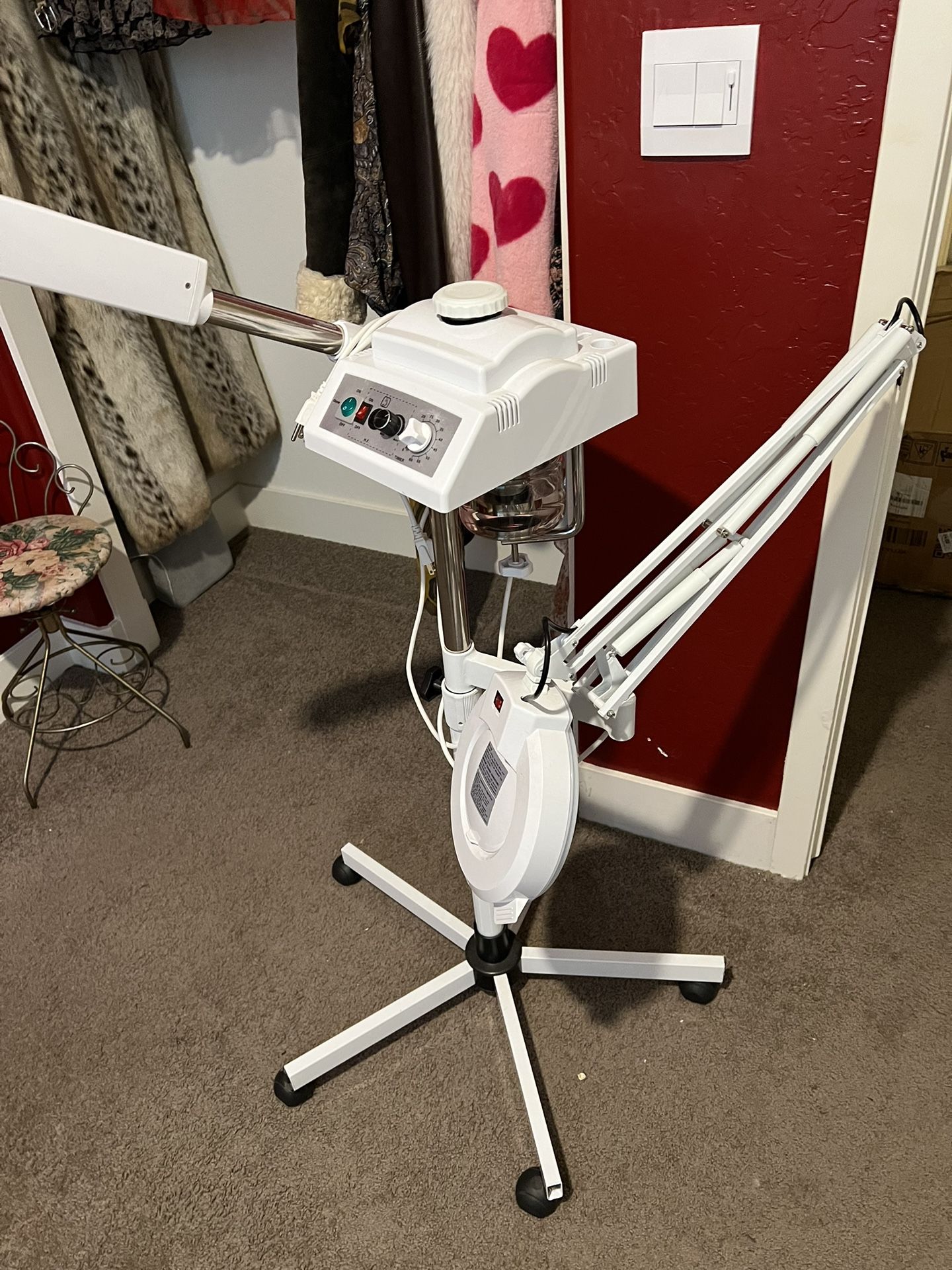 Facial Steamer With Light