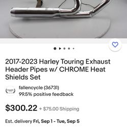 Harley Davidson 2019 Road glide Heat Exhaust Shield