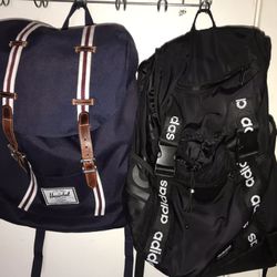The Herschel Backpack And Adidas Backpack