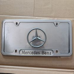 Mercedes Benz Genuine OEM License Plate