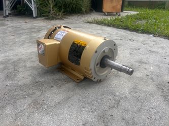 NEW Baldor Reliance 3 HP Industrial Motor – 3 Phase – 230/460V – $700