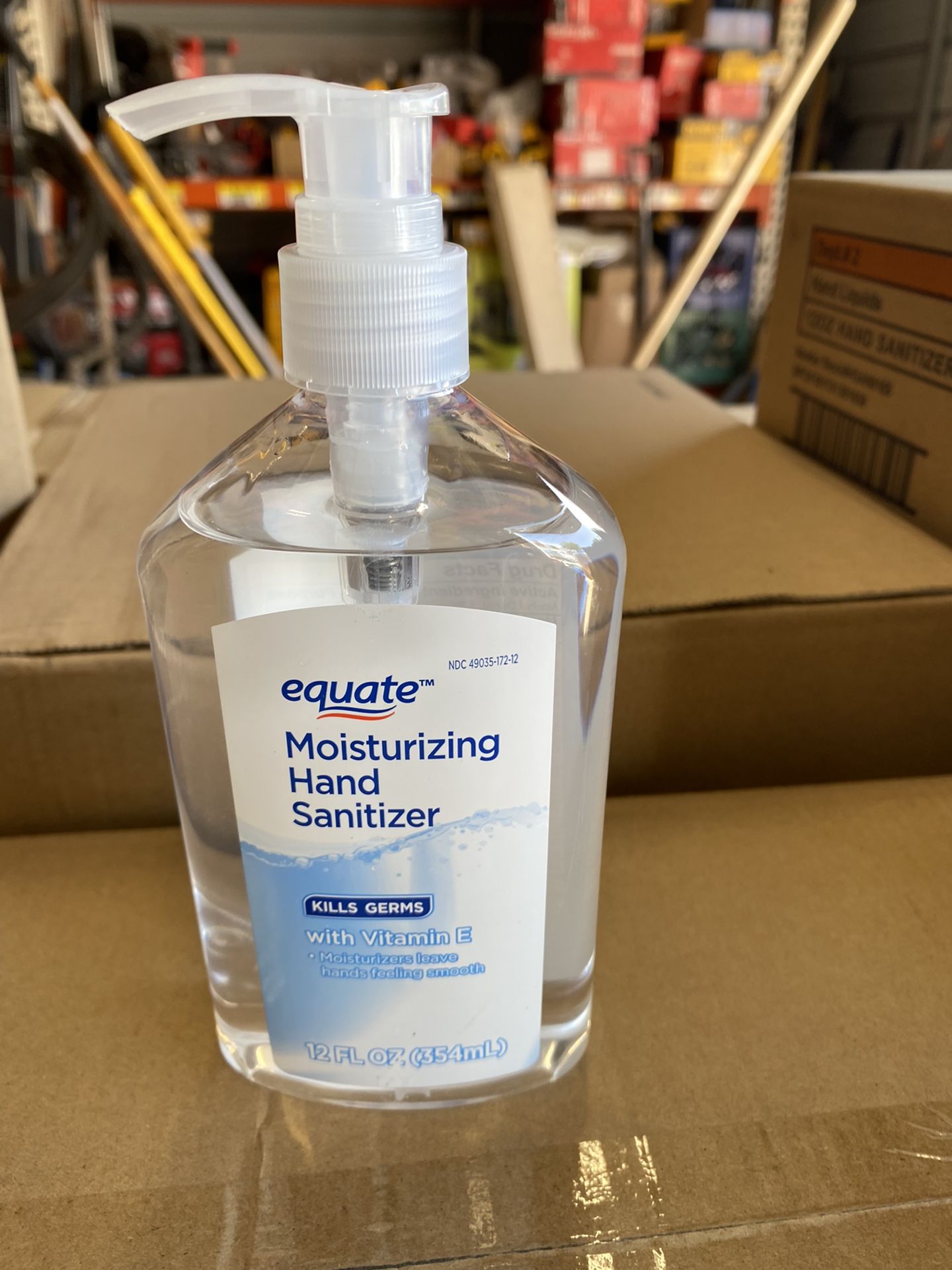 Equate 12oz Moisturizing Hand Sanitizer