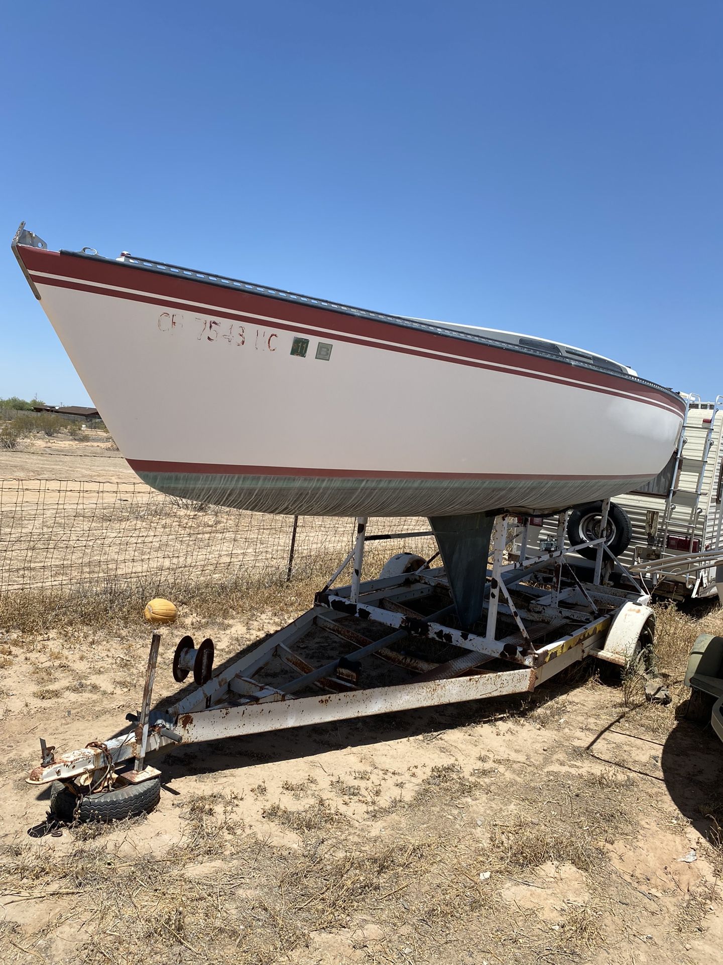 Merit 25 Sail Boat