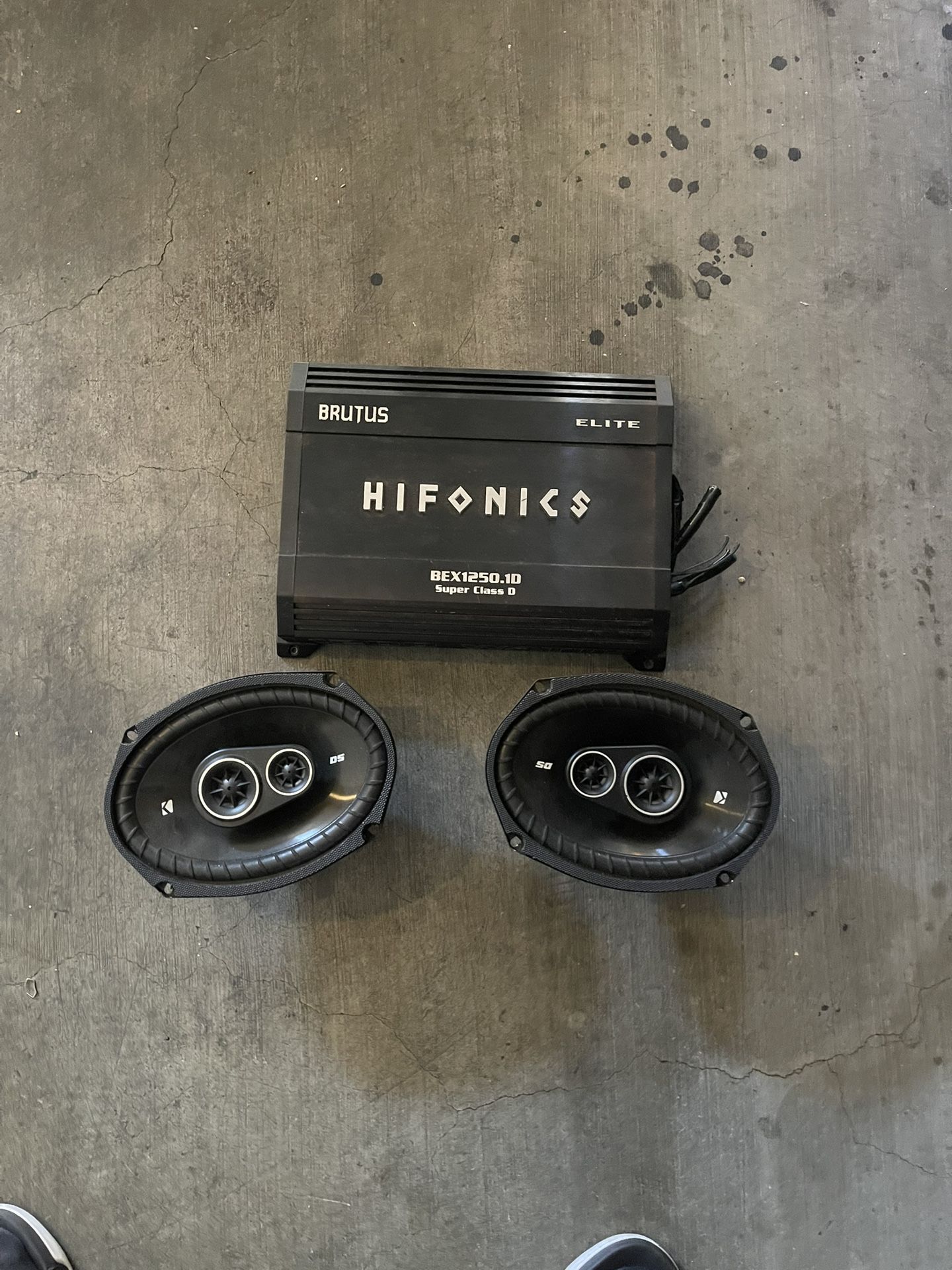 Amp Hifonics And Kickers 6x9