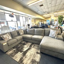 Gray Sectional 