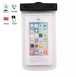 Waterproof cell phone holder