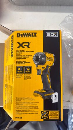 DEWALT QUIET HYDRAULIC  IMPACT DRILL 20V