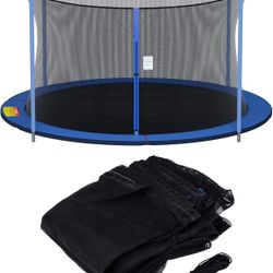 New Trampoline Replacement Safety Enclosure Net 14 FT Round Frame Net Only