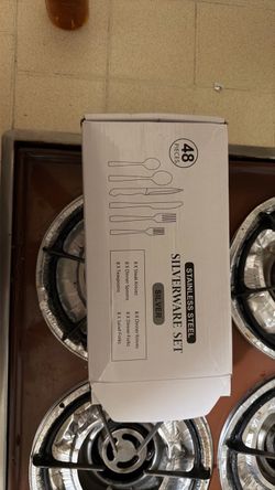 Stainless Steel Silverware Set 48 Pieces