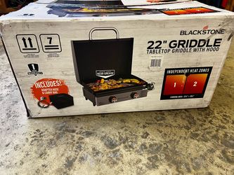 Blackstone 22” Griddle with Hood