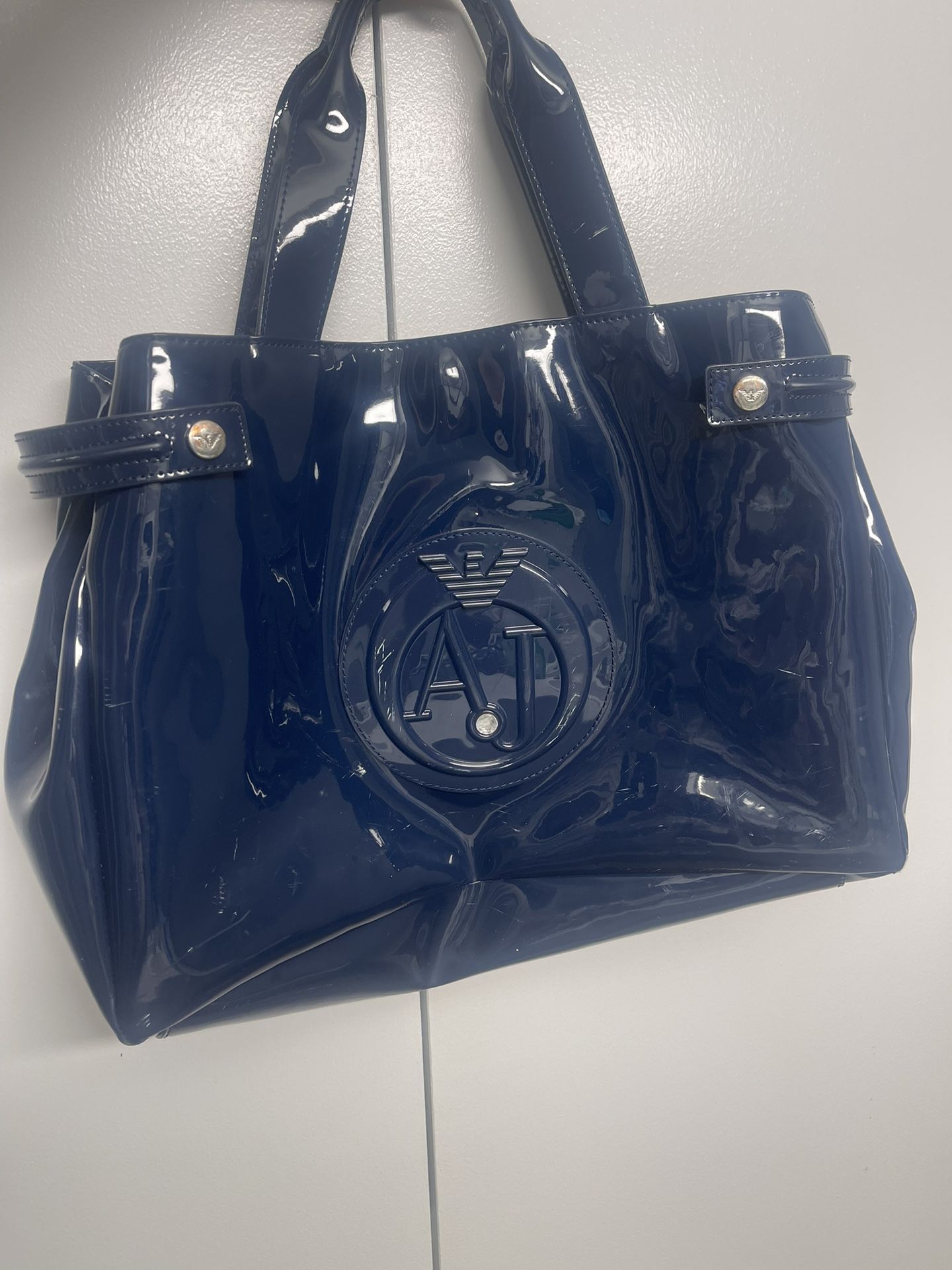 Armani Jean Midnight Blue Tote Bag