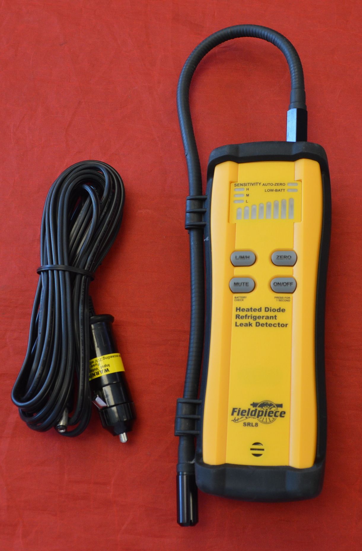 Fieldpiece (SRL8) Heated Diode Refrigerant Leak Detector for Sale in