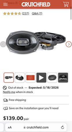 Polk db 6x9s brand new…marine rated…
