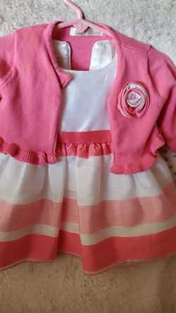 Pink dress 3-6 months