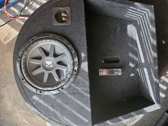 Spare tire speaker box with speaker.