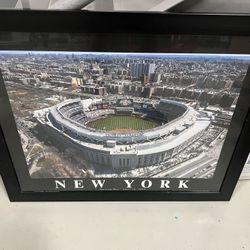 Framed Photo of New York Yankees Stadium 