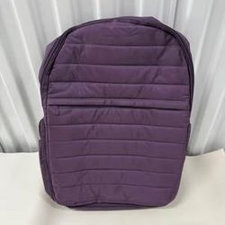 Backpack by Thirty One in BlackBerry Quilted.  Wander Backpack, New
