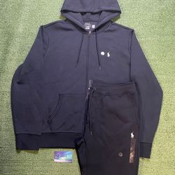 Polo Ralph Lauren aviator navy sweatsuit