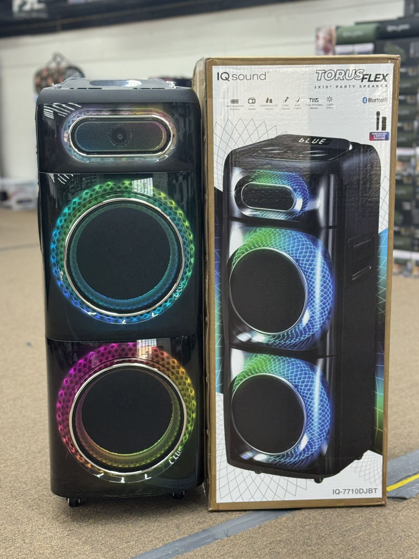 π Hot Deal-Bluetooth Speaker with dual 10β Woofers