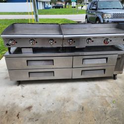 Chefs Base W Griddles 36" & 48"