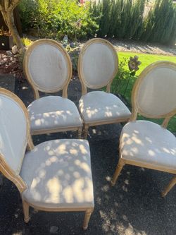 4 dining chairs