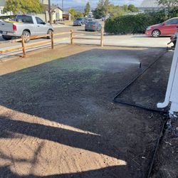 fences, cement, irrigation system