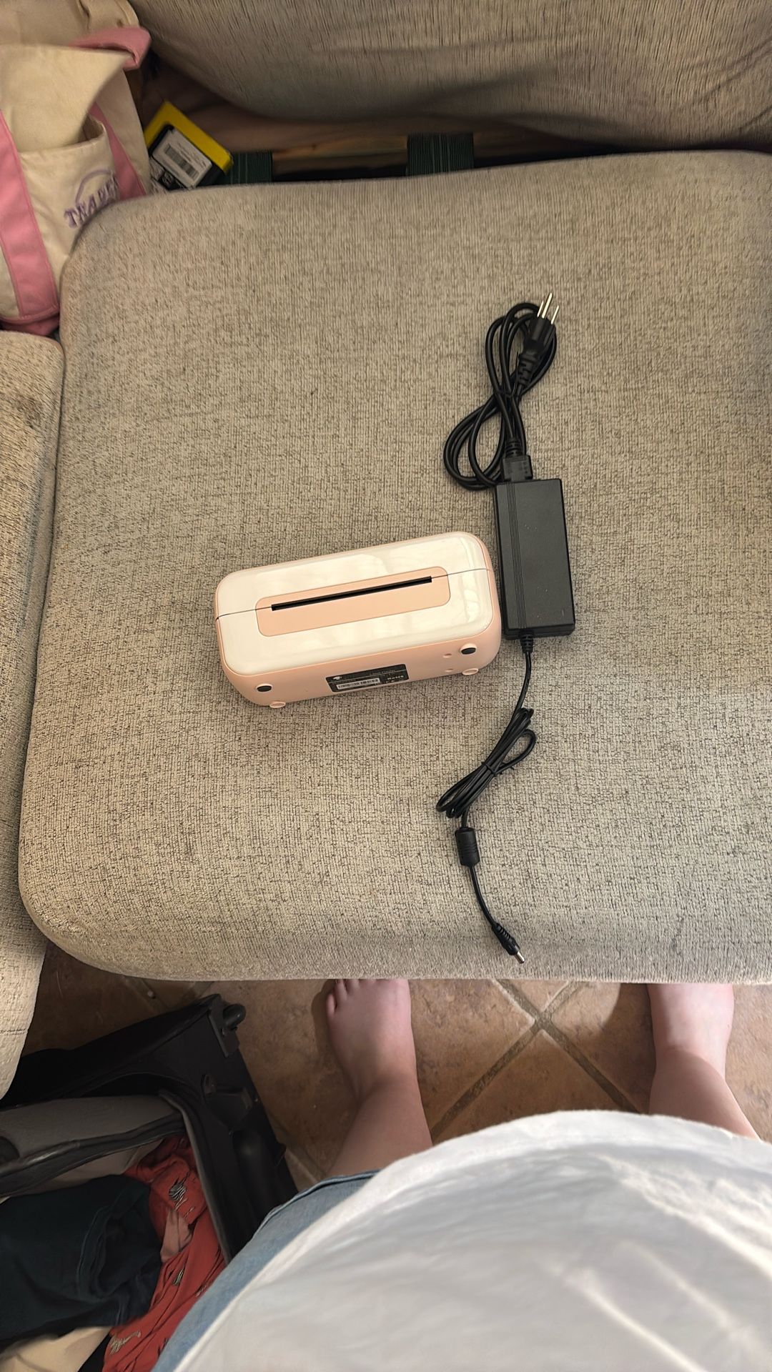 Label Printer With Cord