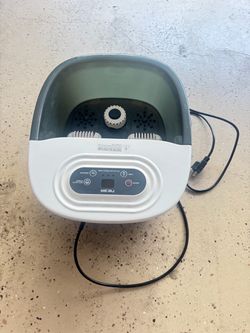 NIKSA Foot Spa Massager with Heat, Bubble & Vibration