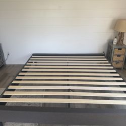 King Bed Frame (great condition)