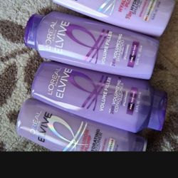 L'oreal Elvive Volumnizing 4 Pk. New