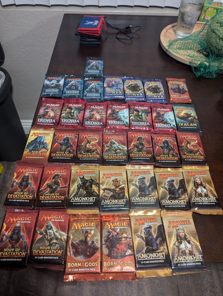 34 Newer MTG Booster Packs! Sealed - www.ice4pros.com.br