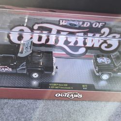 M2 Machines World Of Outlaws Truck Set!!