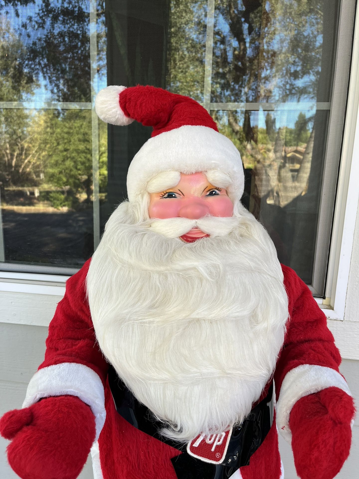 珍品！アメリカ買付け1980's Vintage 7up SANTA WORKS