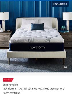 Gel memory foam
