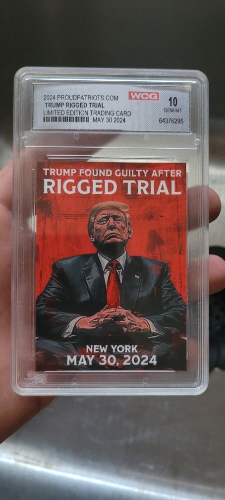 Sealed And Graded Trump Card