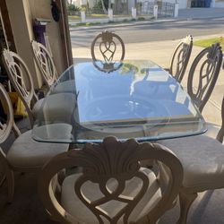 Beautiful Glass Dining Table
