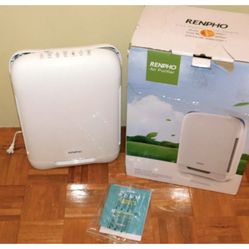 RENPHO Air Purifier Home Smokers Allergies True HEPA Filter RP AP001 301 Sq Ft