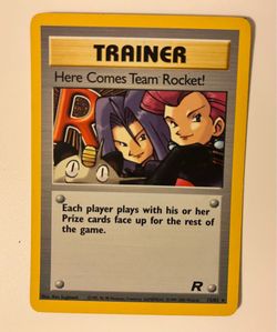 Here Comes Team Rocket Holo Rare Pokémon