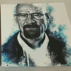 12" x 12" Heisenberg Breaking Bad Metal Print