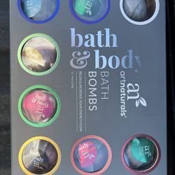 Artnaturals Bath Bombs Gift Set Natural Handmade Essential Oil Spa Bubble Bomb Fizzies For Relaxation, Moisturizing and Fun 