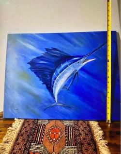 BELLA PINTURA DE OLEO DISEÑO  PICUA
