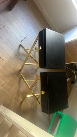 Black nightstand