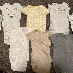 8 Newborn Bodysuits ($3.75/piece)