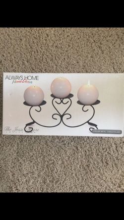 Metal Candle Holder