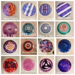 Discmania And Discraft Dyed Discs, Prices Vary