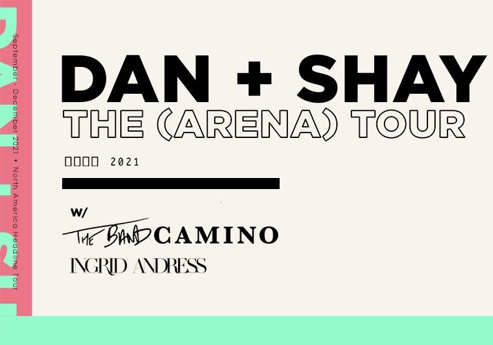 Dan + Shay Portland 10/28 Concert Ticket